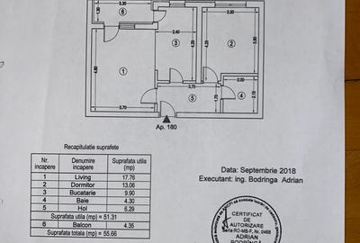 APARTAMENT DOUA CAMERE COMPLET MOBILAT  - 21 RESIDENCE - - 21