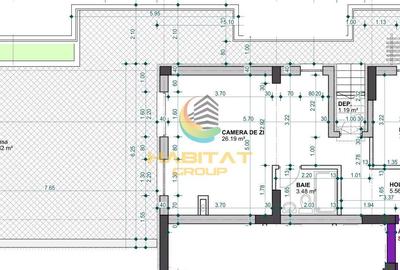 Pallady 2 camere 58 mp + terasa 180 mp  12 min. metrou Teclu - 2