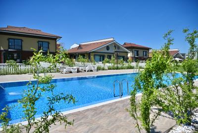 VILE P+1, 4 camere+Teren 250 mp.zona Otopeni, COMPLEX CU PISCINA-COMISION 0% - 1