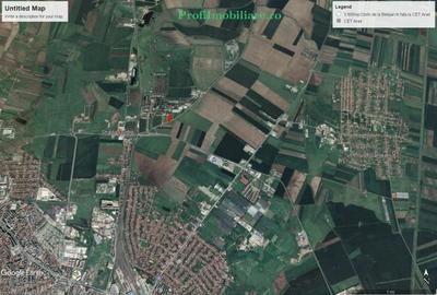 Teren construibil 3.500 mp cu acces din sosea spre Retim fost Polaris Arad - 5