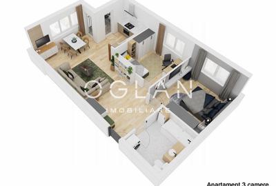 Apartament nou cu predare imediata 3 camere  - Doamna Stanca - 9