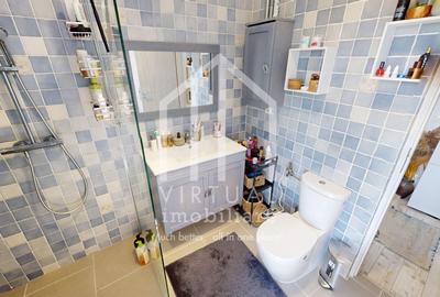 Penthouse cu 3 camere, 89mp utili si terasa 118mp, mobilat, Cisnadie - 22