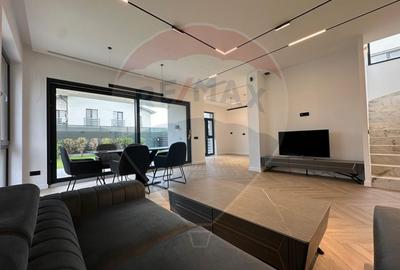 Vila moderna de inchiriat cu 5 camere, prima inchiriere - 3