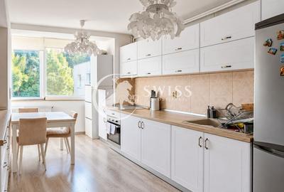 Apartament cu 3 camere semidecomandat, mobilat în Plopilor