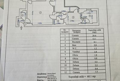 Sala Palatului - Cismigiu- Victoriei - apartament 2 camere+ birou, 71mp - 14