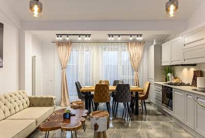 Apartament unic in PREDEAL – LUX, vedere la partie cu terasa si parcare - 10