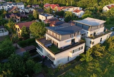 Penthouse pe două niveluri, terasa in forma de L (40 mp) - 1