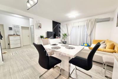 Apartament cu 3 camere mobilat, 70 mp utili, in Giroc la etajul 2. - 2