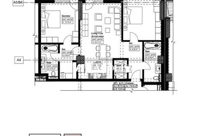Apartament cu 3 camere | Noua | 100 mp Utili - 3