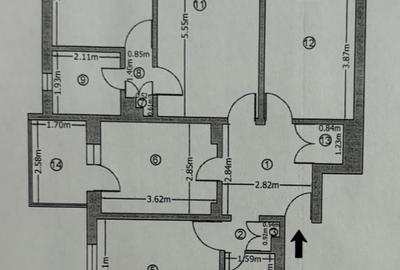 Apartament 4 camere, 88 mp | Zona Calea Rahova – Șos. Antiaeriană - 1