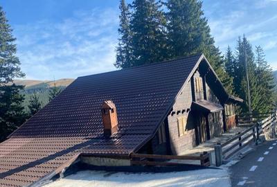 Vanzare vila noua mare (sau pensiune) la munte langa partia schi statiunea Ranca - 1