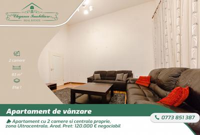 Apartament cu 2 camere si centrala proprie, zona Ultracentrala, Arad - 1