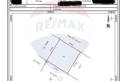 Teren intravilan de vanzare constructie casa Corbeanca, 414 mp - 3