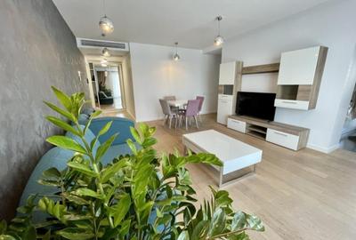 Apartament cu 2 camere semidecomandat, mobilat în Herăstrău