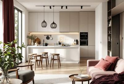 Apartament cu 2 camere semidecomandat în Berceni