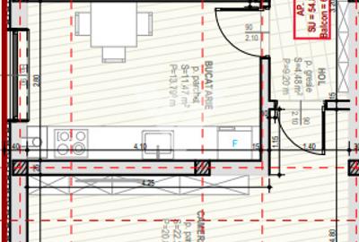 Apartament 2 camere 55 mp etaj 2 cu balcon si pod zona Selimbar SIBIU - 3