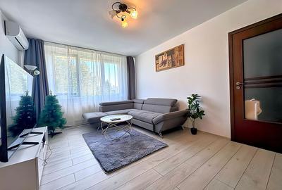 Apartament cu 3 camere semidecomandat, mobilat în Berceni