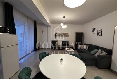 Apartament cu 2 camere semidecomandat, mobilat în Florești