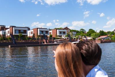 Ansamblu finalizat de vile la Snagov- deschidere spre lac, ponton privat, - 14