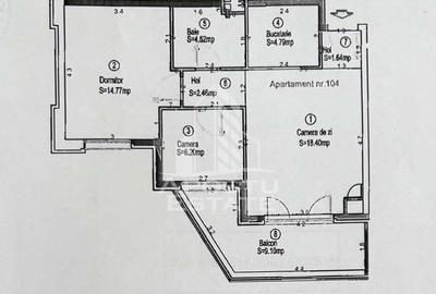 Apartament 3 Camere de vanzare, Denya Forest, Lipovei, Timisoara - 13