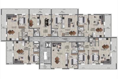 VANZARE  APARTAMENT CU 3 CAMERE  CARTIER MAGNOLIA VILLAGE ZONA PAULESTI LACURI