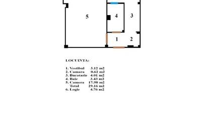 Garsoniera,Obor Metrou,Parc, bloc MIXT 1982 STRADAL  Monolit Decomandata,Et 5/10 - 1