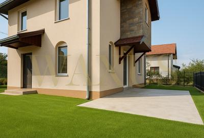 Casă individuală cu 4 camere în Câmpenești