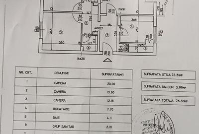 Octavian Goga -strada Emil Botta-apartament 3 camere - 8