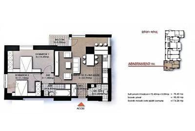 Apartament 3 camere Bloc Nou | Banu Manta - Victoriei | Parcare | zona Centrala - 22