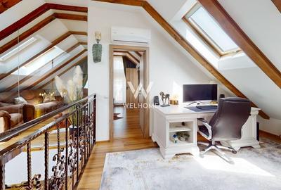 Penthouse superb pe 2 niveluri, mobilat si utilat confort lux - 29
