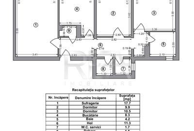3 Camere-Decomandat-70 mp-Etaj Intermediar-Metrou Tineretului - 13