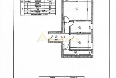 Apartament 2 camere - Teren 200 mp - 14