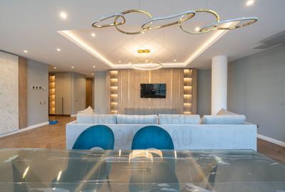 Apartament cu 3 camere semidecomandat, mobilat în Herăstrău