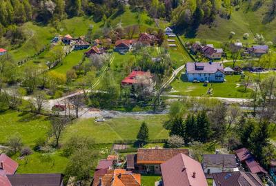 COMISION 0%| TEREN INTRAVILAN 1805 MP | PANORAMĂ MUNTE |MOIECIU DE JOS - 12