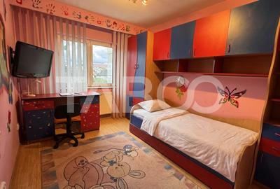 Apartament spatios cu 4 camere mobilat utilat 80mpu Turnisor Sibiu - 4