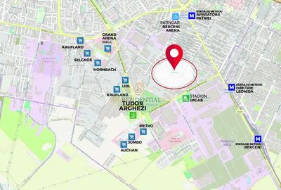 Teren intravilan 520 mp, deschidere 23 ml, Drumul Jilavei, Aparatorii Patriei, - 1