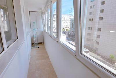 2 camere Sala Palatului etaj 4, bloc 1960, mobilat, balcon, renovat - 18