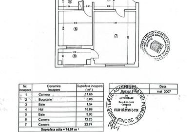 Ap decomandat cu 3 camere bloc 1993 Orzari, Delea Veche, Calea Calarasilor - 3