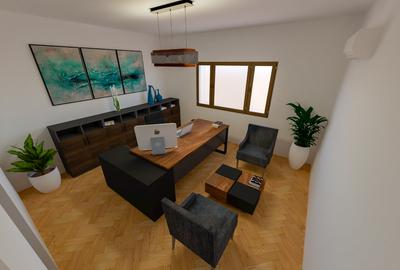 Apartament 2 camere Dorobanți – 57 mp, etaj 1, ideal birou, ultracentral - 2