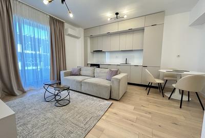 Apartament cu 2 camere semidecomandat, mobilat în Voluntari