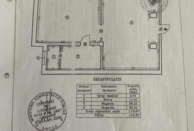 Spațiu comercial, 114 mp în Moșilor