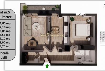 Predare 2025/Finisaje Premium/Ascensor/Curte Privata - 2