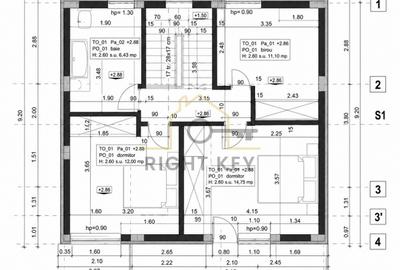 Casa P+1, 4 cam, 350mp teren, toate utilitatile, la rosu! Comision 0% - 15
