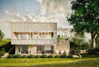 Resedinta individuala de lux - Popesti Deal arhitectura contemporana! - 2