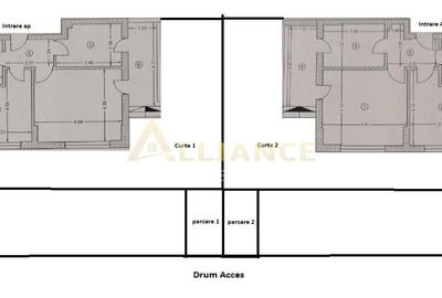 Apartament 2 camere decomandat + gradina 50mp - Mobilat/Utilat - 10