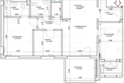 AFI CIty - Metrou 5 minute | Apartament 3 camere, in bloc nou cu parcare - 15