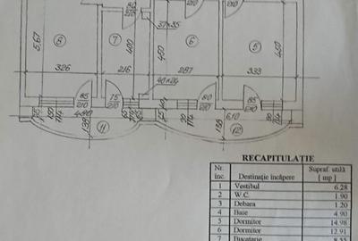 VANZARE APARTAMENT 3 CAMERE UNIRII – RADU VODA - 33