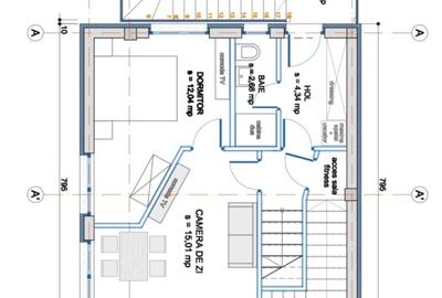 APARTAMENT EXCLUSIVIST cu scara interioara si curte- imobil P+2 - DESIGN 2025 - 13