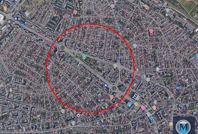 Teren Construcții intravilan de 400 mp, în P-ța Mihai Viteazu