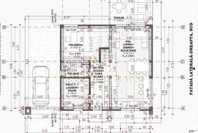 Casă modernă 4 camere + birou | teren 570 mp | Hărman, Brașov - 6